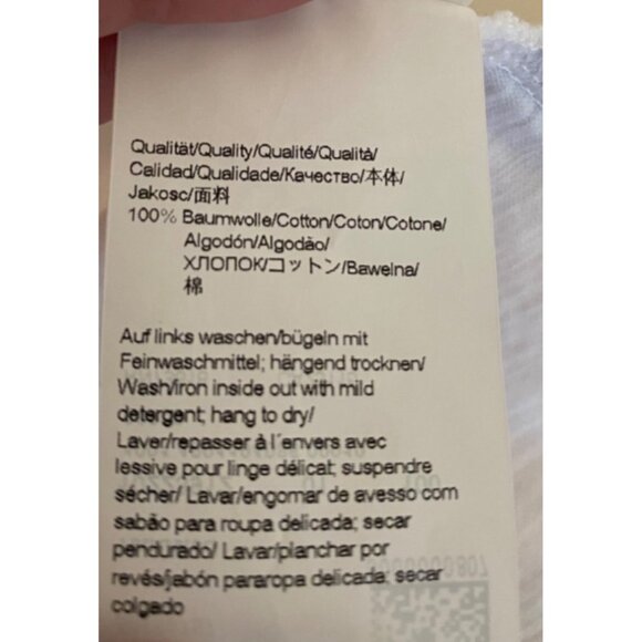 Hugo Boss Mens White T-Shirt With Graphic Print Cotton Blend Medium - Picture 7 of 11